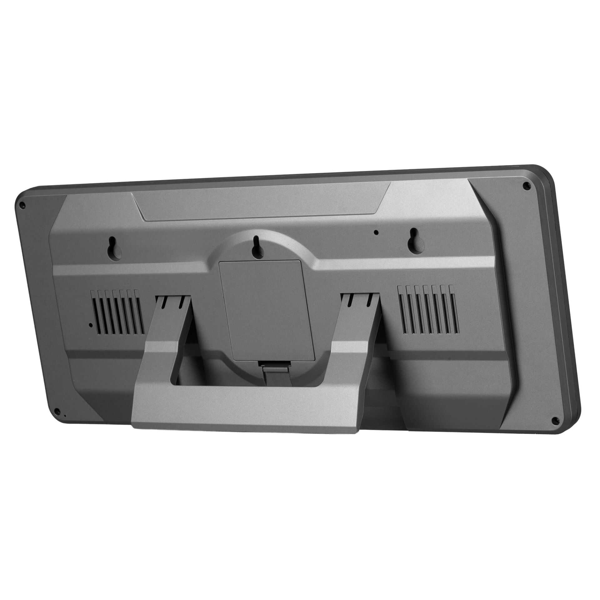 monitor, digital display, wandhalter, verstellbarer ständer, grau
