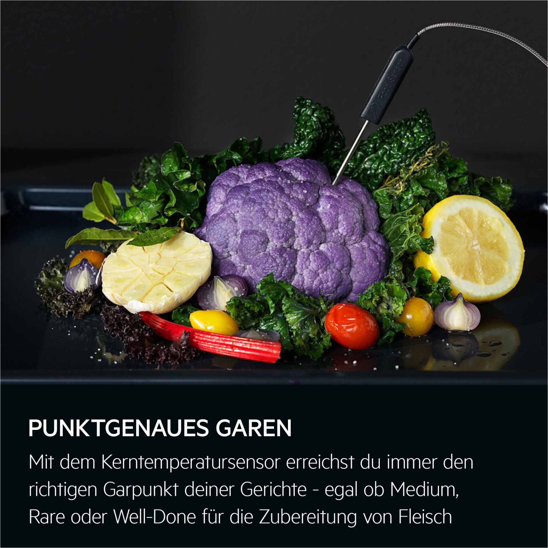 Blumenkohl, Kraut, Gemüse, Zitrone, Knoblauch