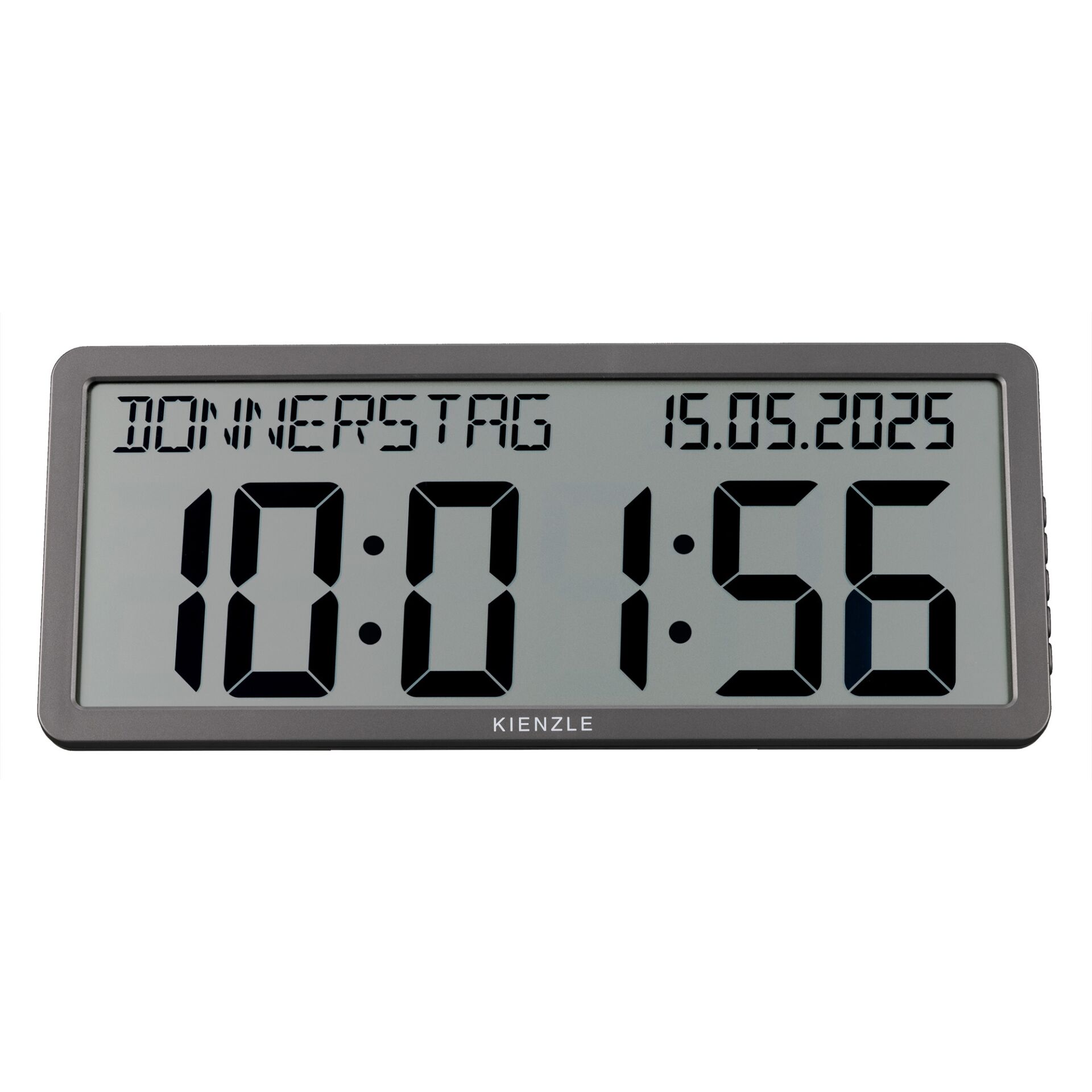 Digitaluhr, Tischuhr, LED-Anzeige, Kienzl, Datum