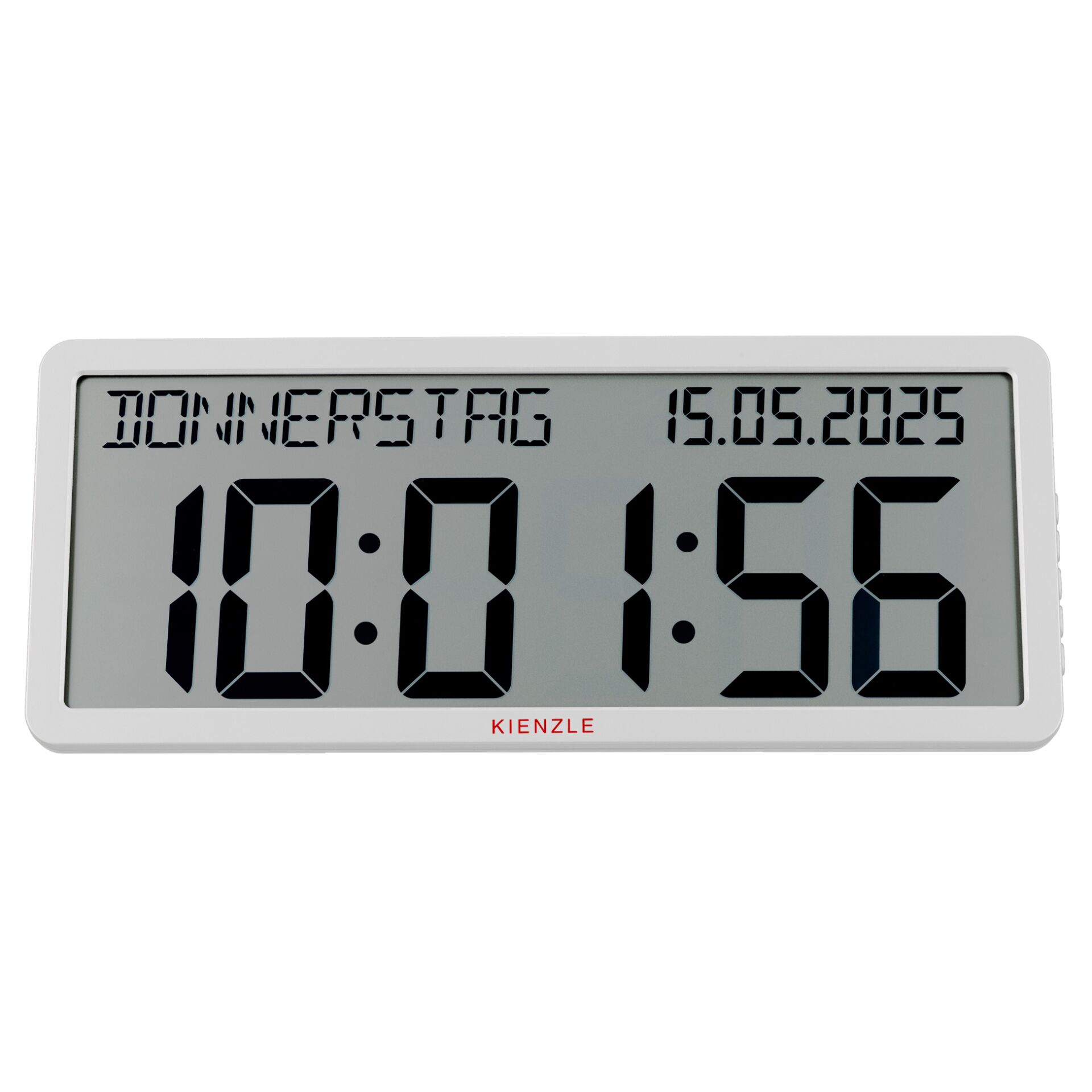 digitaluhr, wanduhr, große anzeige, LED-ziffern, zeitanzeige