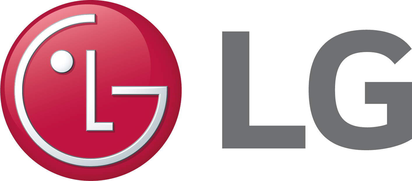 elektronischemarke, logo, LG logo, roter button, runde Abzeichen