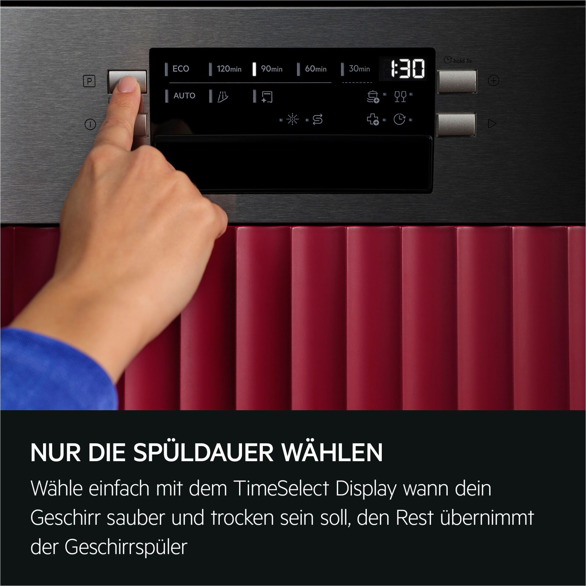 Küchenofen, Herdtopf, Bedienfeld, Spülmaschinenoption, Elektrische Steuerung