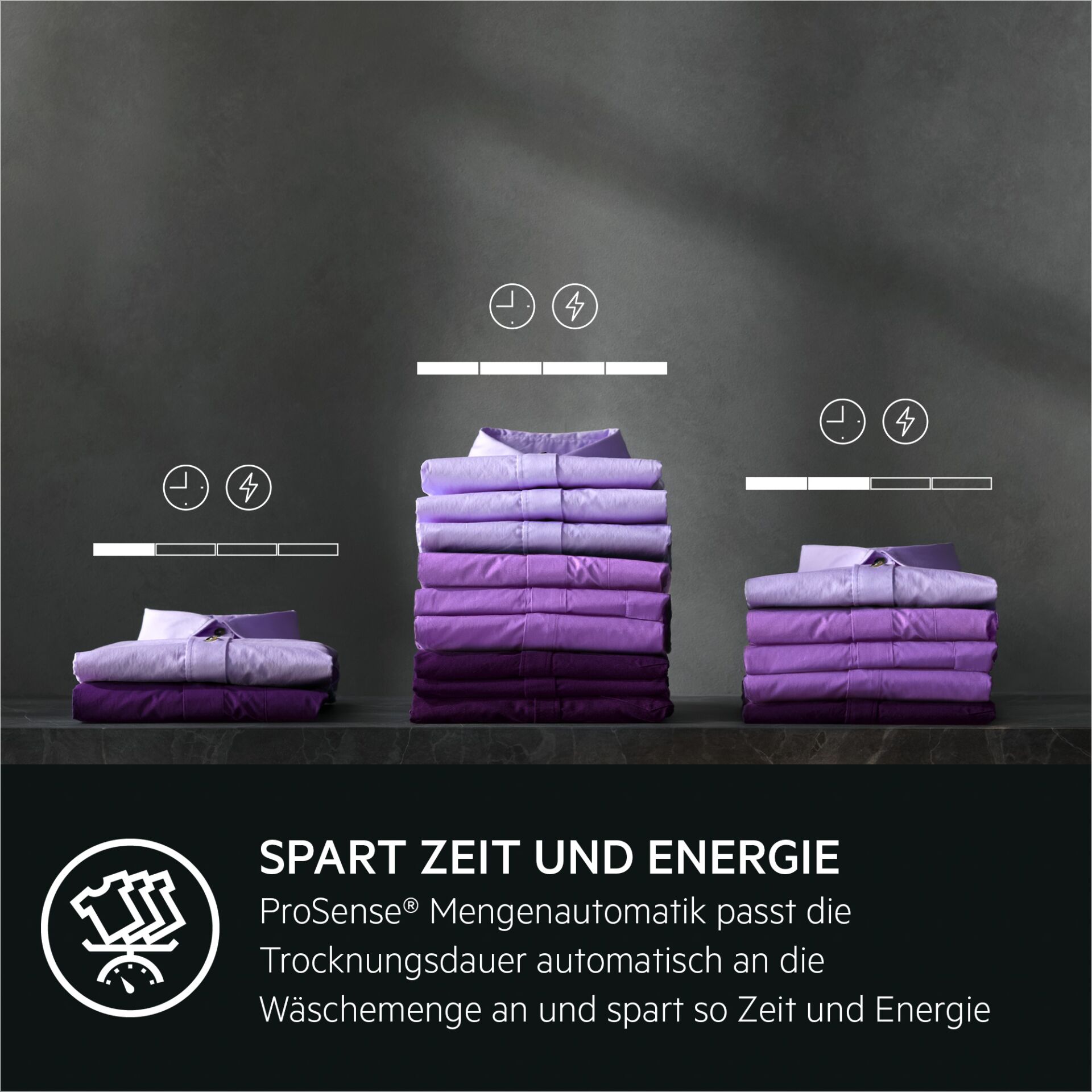 Waschtücher, Wäsche, Kleidung, Lila, Stapel