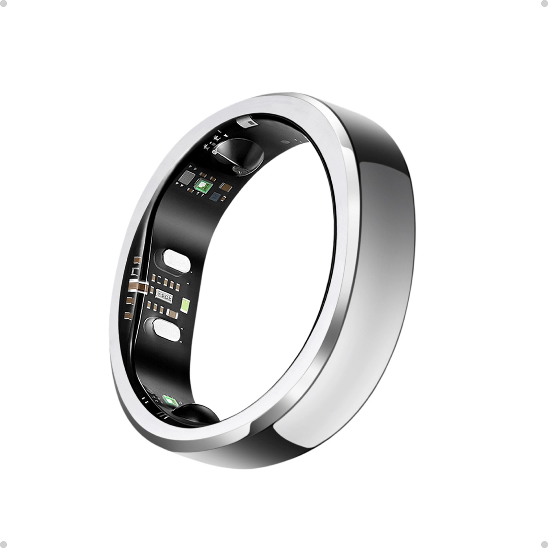 RingConn Gen3 Smart Ring  Größe 10 Future Silver