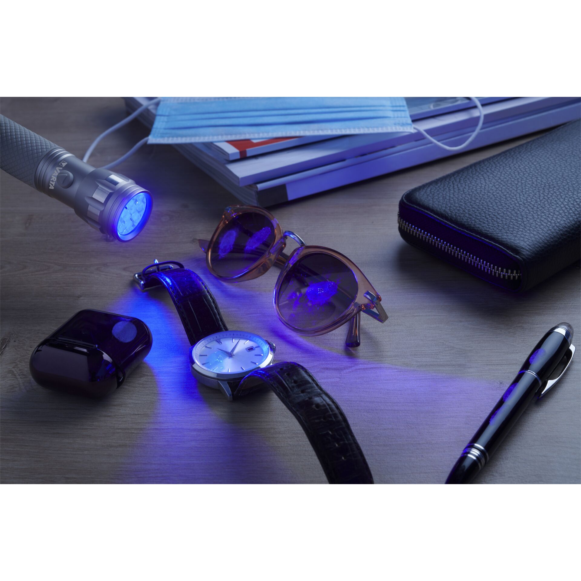 Stift, Lampe, mikrofon, Licht, Brillen